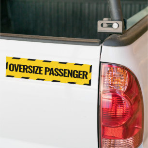 Adesivo Para Carro Vinheta de passageiros de TAMANHO SUPERIOR