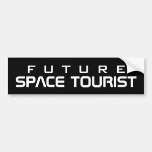 Adesivo Para Carro Vinheta engraçada para-choques turista do futuro