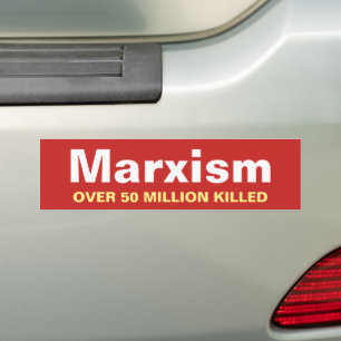 Adesivo Para Carro Vinheta para-choques do marxismo
