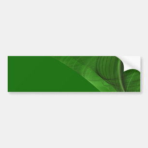 Adesivo Para Carro Vinheta para-choques Fractal Verde