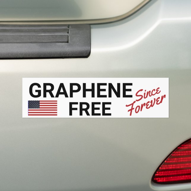 Adesivo Para Carro Vinheta para-choques Graphene Free (No carro)