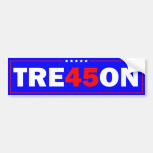 Adesivo Para Carro Vinheta para-choques Trump45on