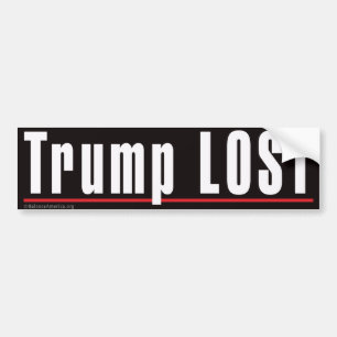 Adesivo Para Carro Vinheta para-choques 'Trump LOST'
