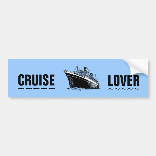 Adesivo Para Carro Vinheta-protetor CRUISE LOVER (Frente)