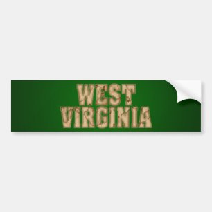 Adesivo Para Carro Vintage de West Virginia