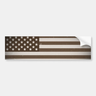 Adesivo Para Carro Vintage USA Flag