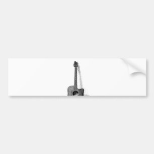 Adesivo Para Carro Violão Clássico