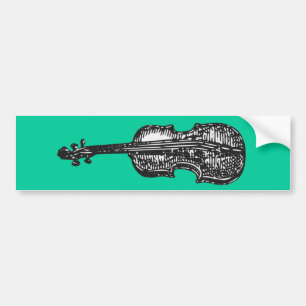 Adesivo Para Carro Violino
