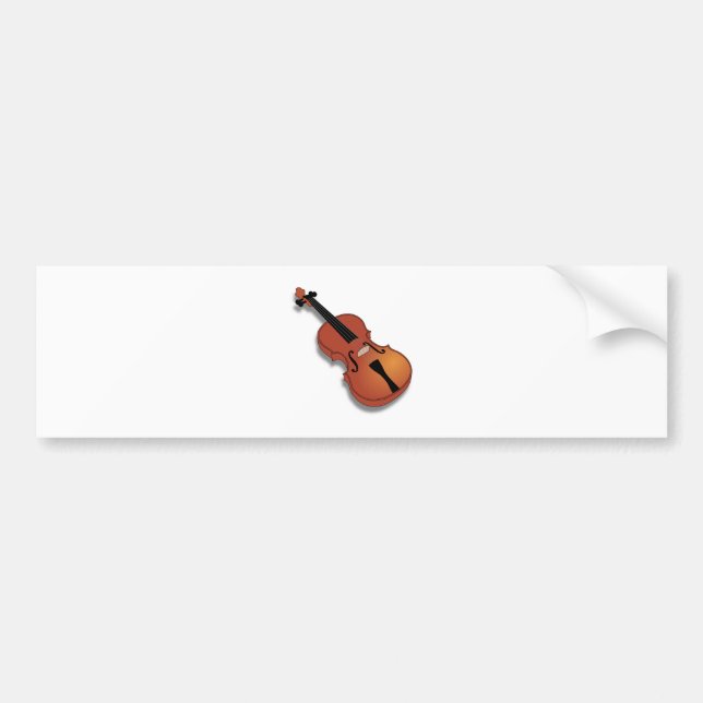 Adesivo Para Carro Violino Violine violin (Frente)