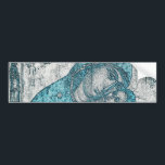 Adesivo Para Carro Virgin Mary and Infant Jesus Christ Vintage Blue<br><div class="desc">Virgin Mary,  Mother of God and Infant Jesus Christ Christianity Old Vintage Blue Grey Turquoise Portrait</div>