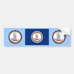 Adesivo Para Carro Virginia Bumper Sticker