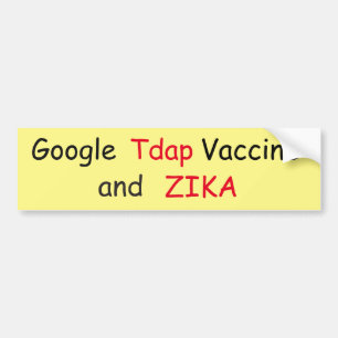 Adesivo Para Carro Vírus da Zika