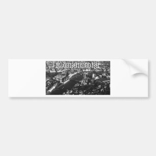 Adesivo Para Carro Vista aérea de Londres