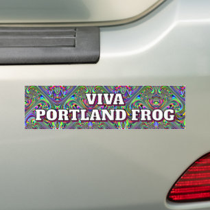 Adesivo Para Carro Viva Sapo de Portland