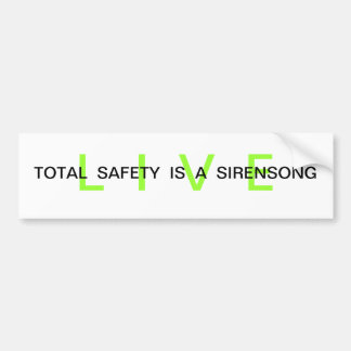 Adesivo Para Carro Vivo - a segurança total é um Sirensong