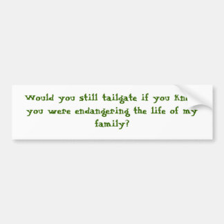 Adesivo Para Carro Você ainda assim bagageira?