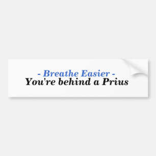Adesivo Para Carro Você é atrás de um Prius