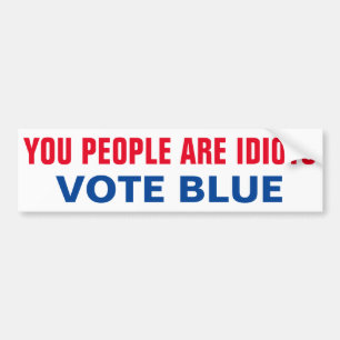 ADESIVO PARA CARRO VOTAÇÃO AZUL