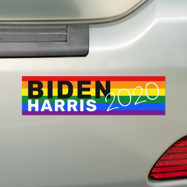 Adesivo Para Carro Votação para Joe Biden & Kamala Harris 2020 (No carro)