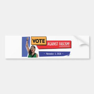 Adesivo Para Carro Votar Contra O Fascismo