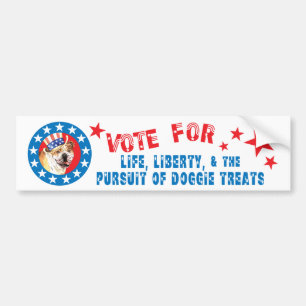 Adesivo Para Carro Votar para Bulldog