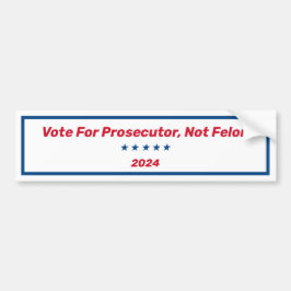 Adesivo Para Carro Votar Pelo Procurador, Não Felon