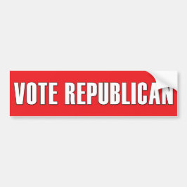 ADESIVO PARA CARRO VOTAR REPUBLICANO SIMPLESMENTE FÁCIL DE LER GOPE N