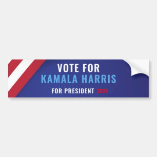 Adesivo Para Carro Vote Kamala Harris Para O Presidente 2024