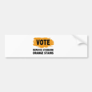 Adesivo Para Carro Vote Remove Gift De Manchas Laranja Stubborn