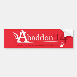 Adesivo Para Carro Voto Abaddon