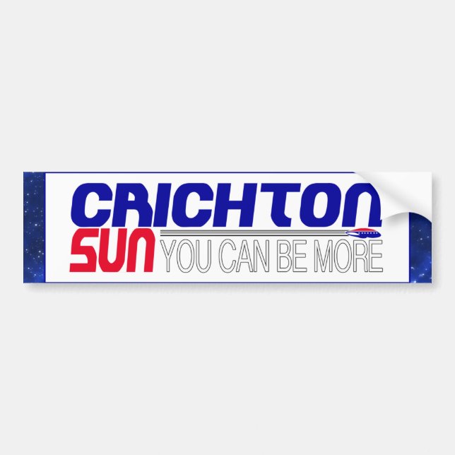 Adesivo Para Carro Voto Crichton Sun (Frente)