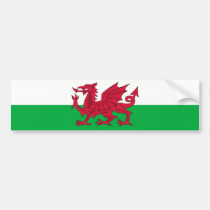 Adesivo Para Carro Wales/bandeira de Galês - Reino Unido