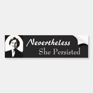 Adesivo Para Carro Warren de Elizabeth não obstante persistiu sticke