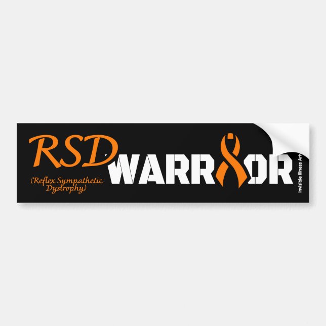 ADESIVO PARA CARRO WARRIOR...RSD (Frente)