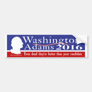 Adesivo Para Carro Washington Adams 2016