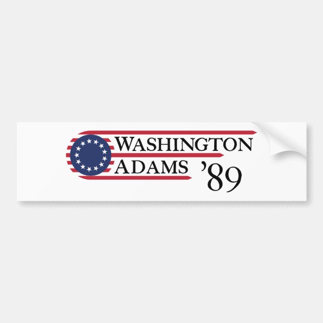 Adesivo Para Carro Washington Adams '89 (Frente)
