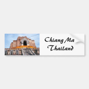 Adesivo Para Carro Wat Chedi Luang