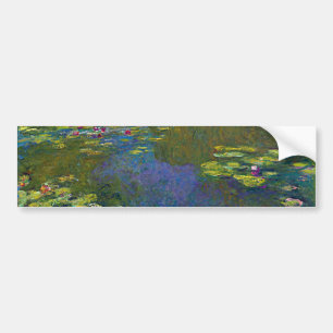Adesivo Para Carro Water Lily Pond em Giverny, Claude Monet