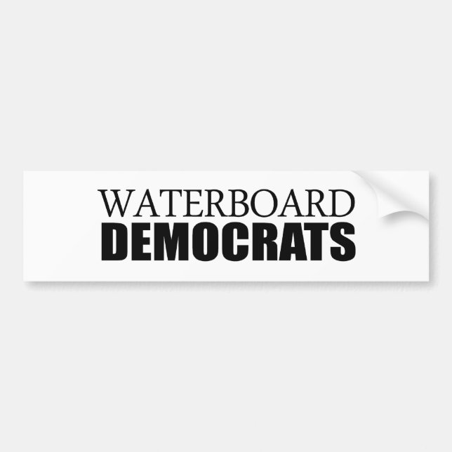 Adesivo Para Carro Waterboard Democratas (Frente)