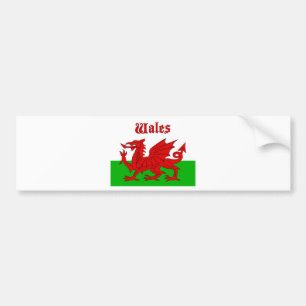 Adesivo Para Carro Welsh Flag Wales