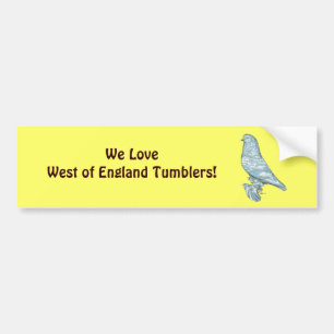 Adesivo Para Carro West of England Tumbler: Mottle Lavanda