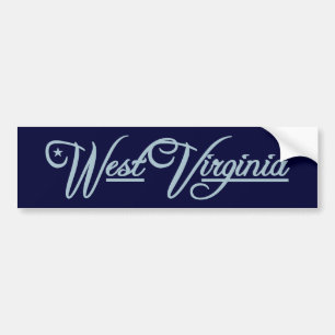 Adesivo Para Carro West Virginia (estado de meus)