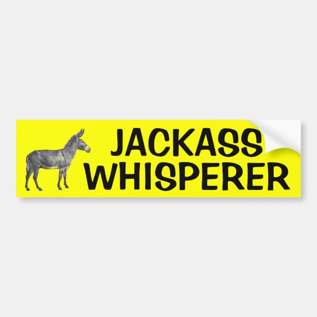 ADESIVO PARA CARRO WHISPERER DO JACKASS (Frente)