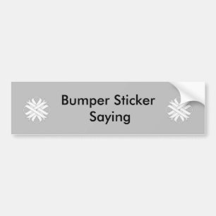 Adesivo Para Carro White Clover Ribbon por Kenneth Yoncich