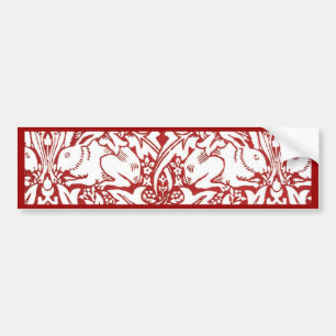 Adesivo Para Carro William Morris - coelho de Brer