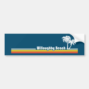 Adesivo Para Carro Willoughby Beach Virginia