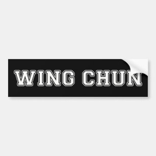 Adesivo Para Carro Wing Chun