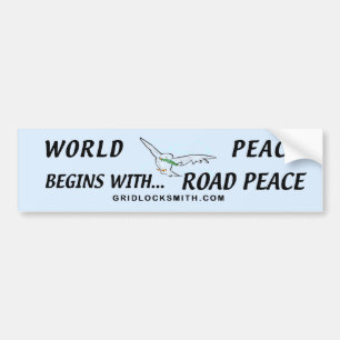 Adesivo Para Carro WORLDPEACEbegins