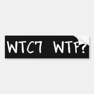 Adesivo Para Carro wtf wtc7?