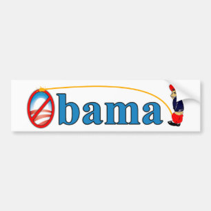 Adesivo Para Carro Xixi em Obama